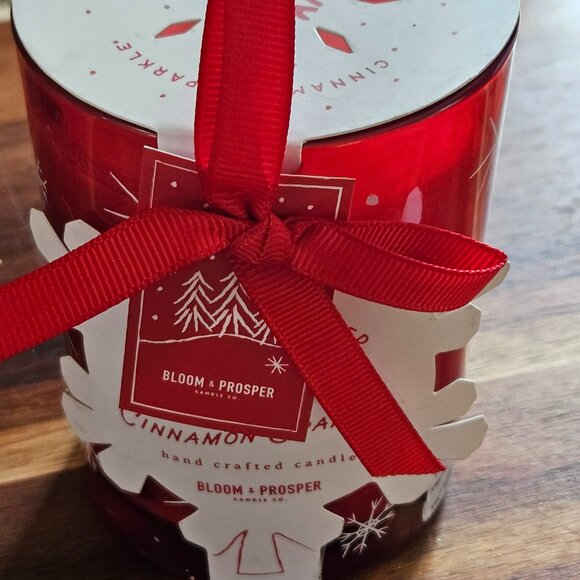 bloom and prosper cinnamon sparkle candle never used in original package - Picture 5 of 6